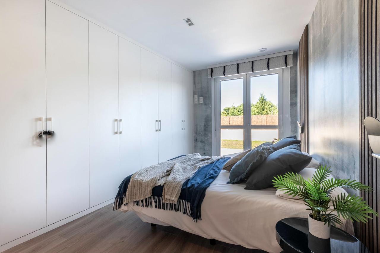 Akomodat En Precioso Y Moderno Con Jardin Y Parking Getxo Exterior photo